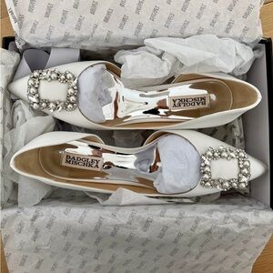 NWT Badgley Mischka Women's Fabia Pointed Toe Slip On d'Orsay Pumps